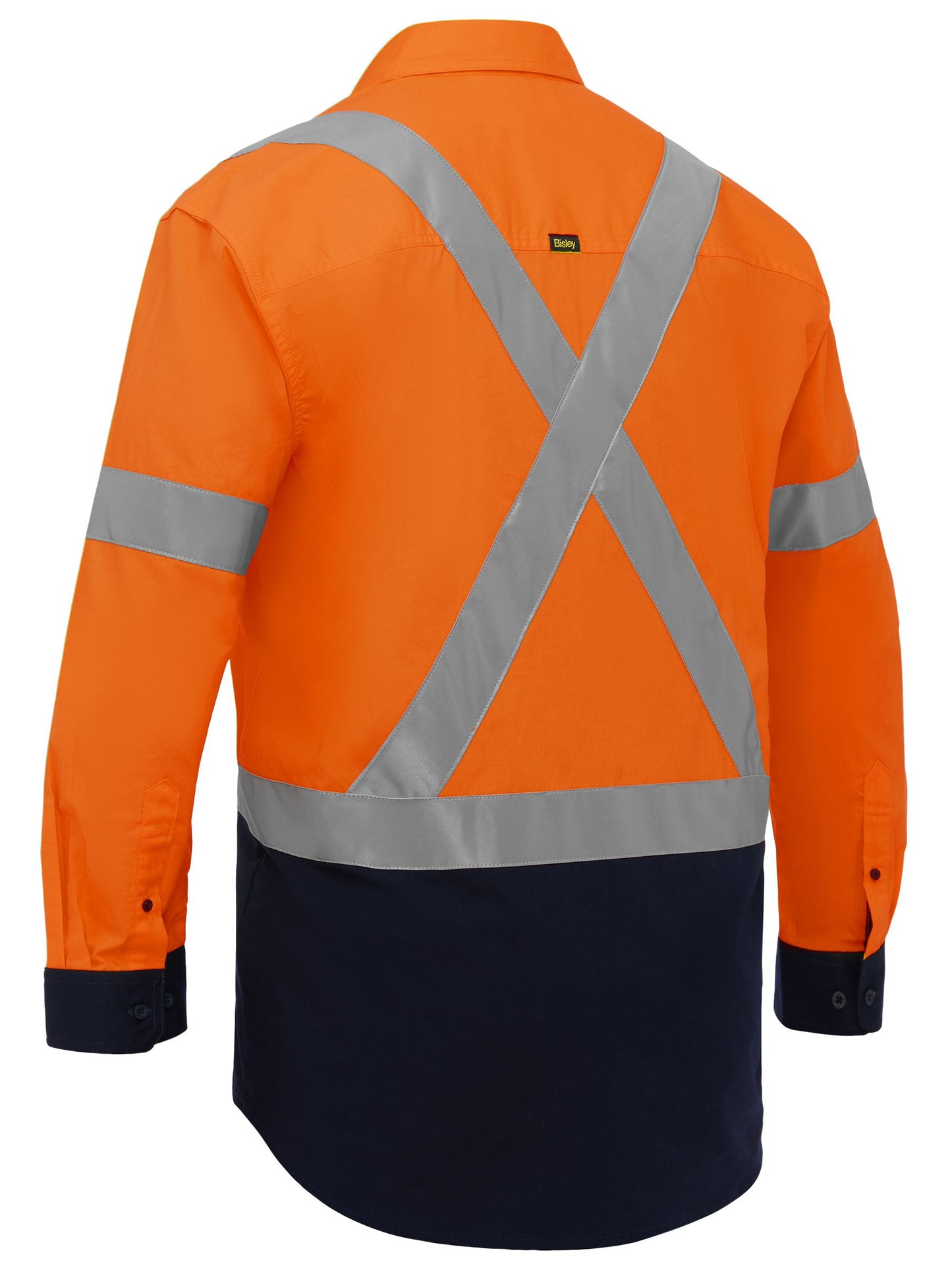 Bisley X Taped Hi Vis Stretch Cotton Shirt (BS6176XT)