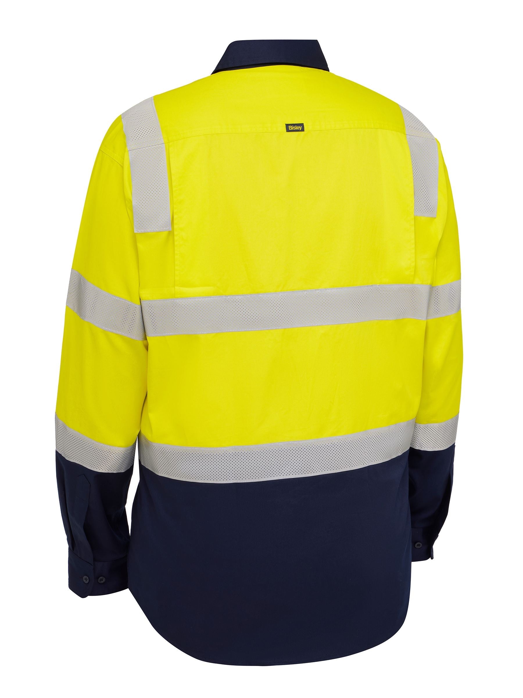 Bisley Taped Biomotion Hi Vis Cool Lightweight Vented Shirt (BS6396T)