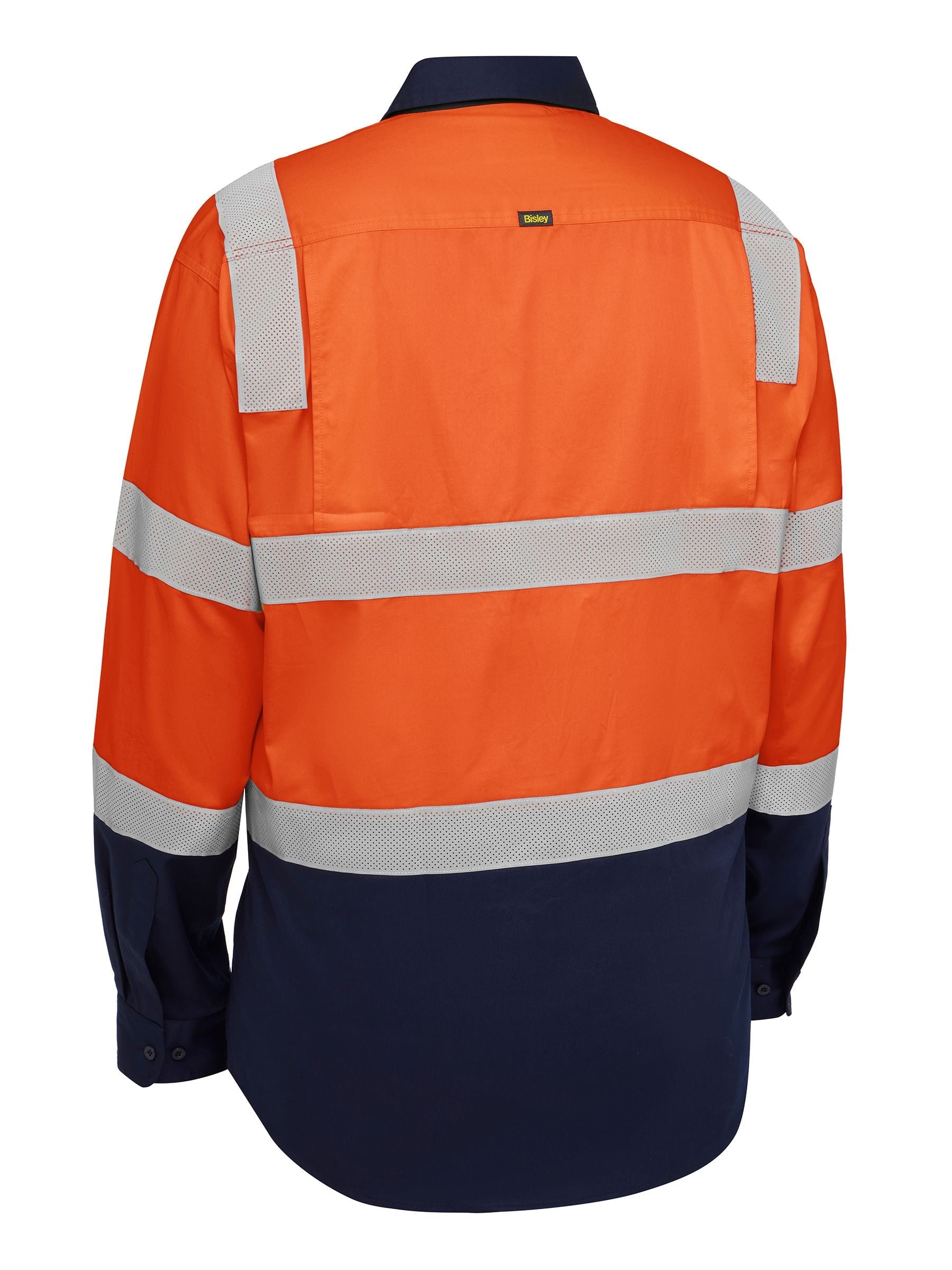 Bisley Taped Biomotion Hi Vis Cool Lightweight Vented Shirt (BS6396T)