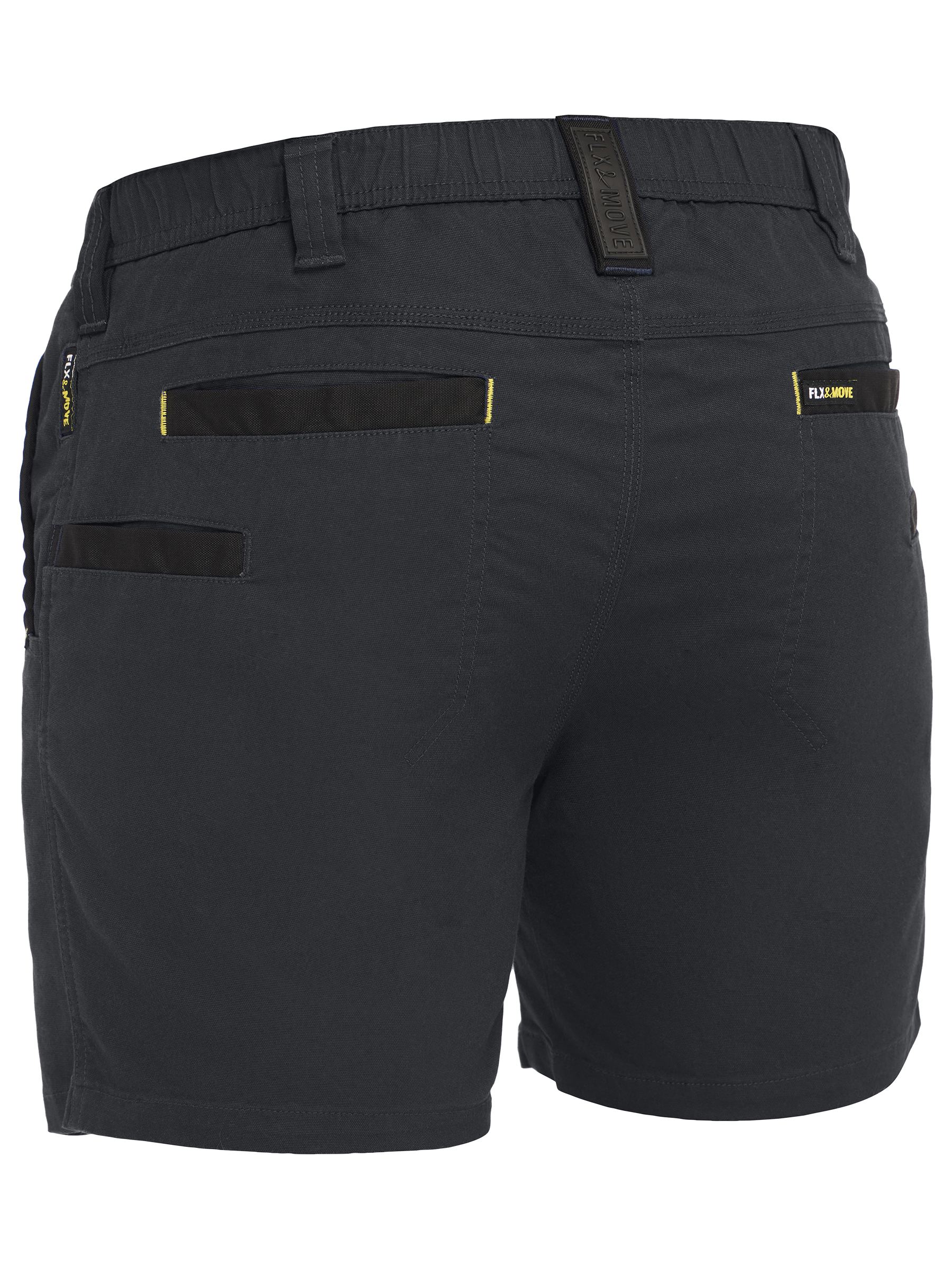 Bisley Flx & Move Elastic Waist Stretch Short Shorts (BSH1339)