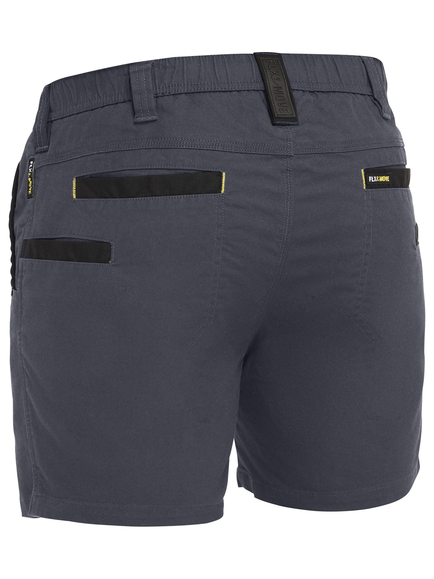 Bisley Flx & Move Elastic Waist Stretch Short Shorts (BSH1339)