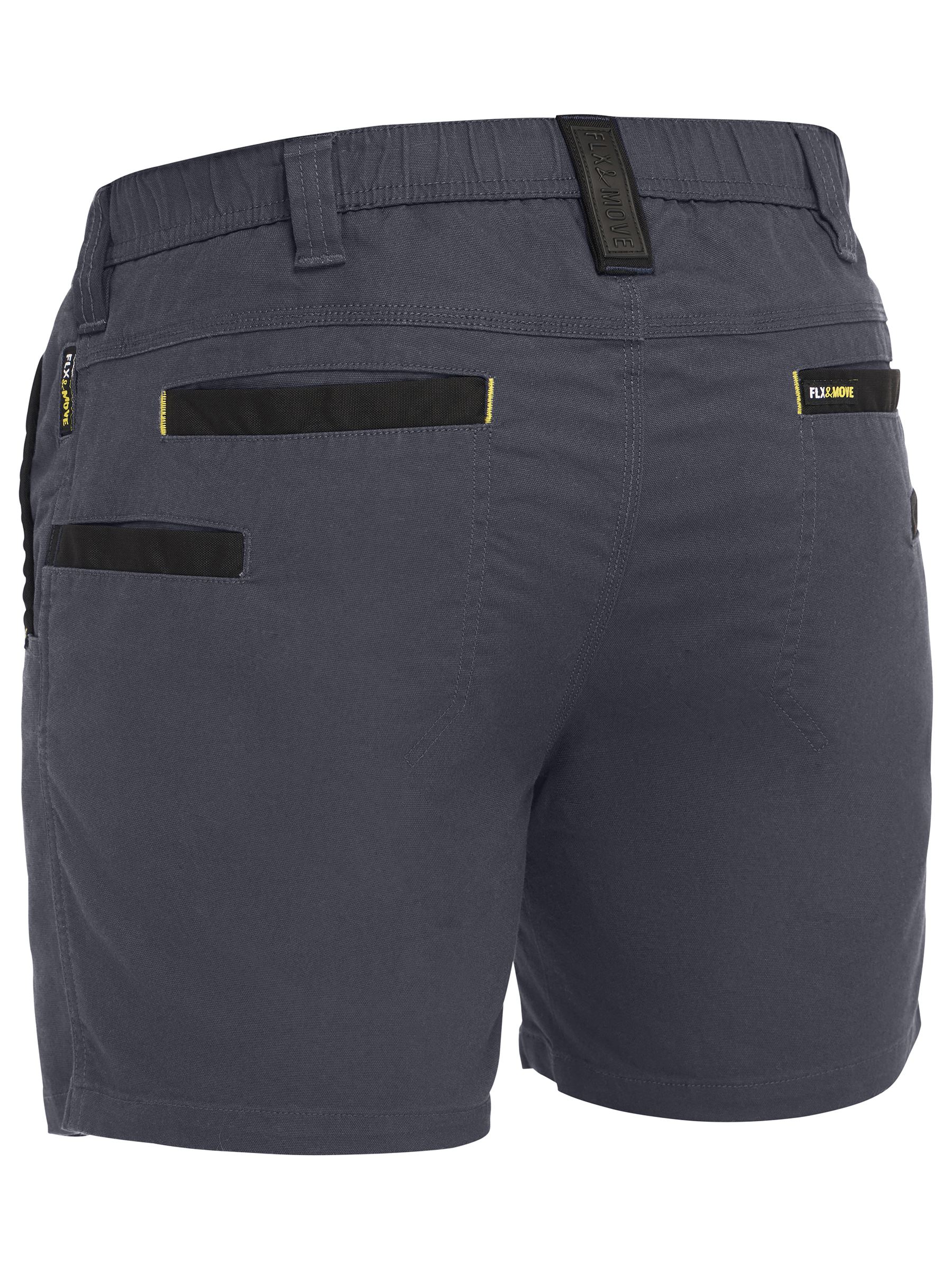 Bisley Flx & Move Elastic Waist Stretch Short Shorts (BSH1339)