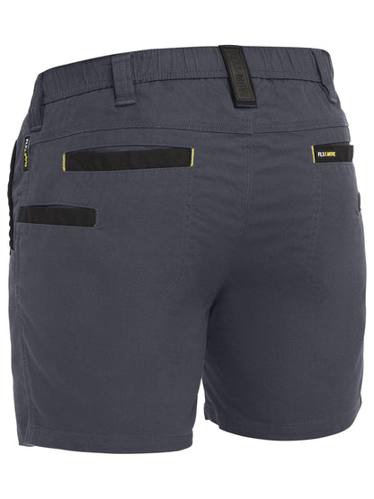 Bisley Flx & Move Elastic Waist Stretch Short Shorts (BSH1339)