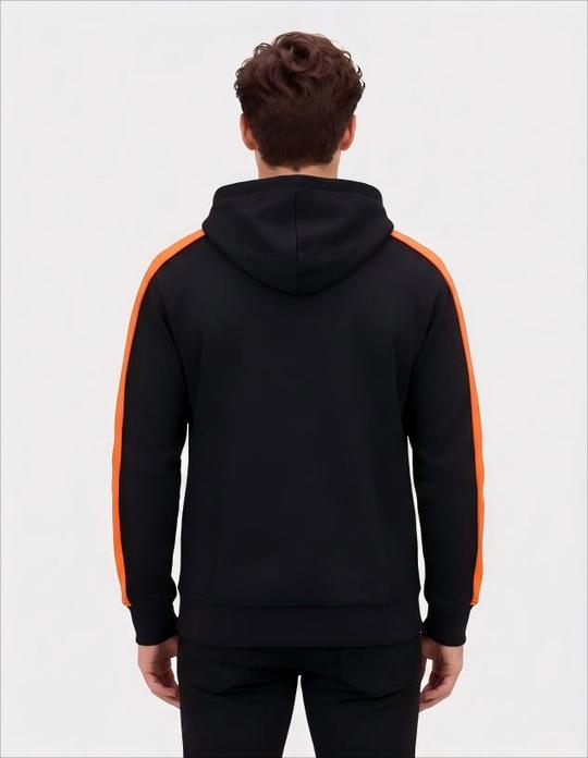 Be Seen Adults Three Toned Hoodie With Contrast (BSHD11)