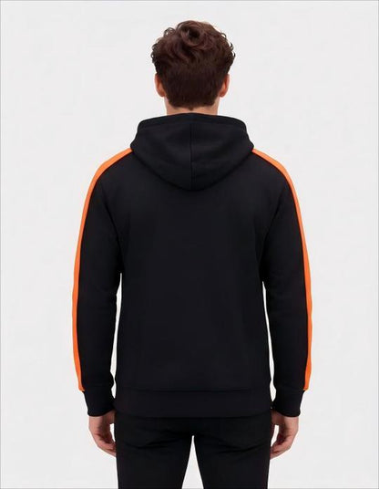 Be Seen Adults Three Toned Hoodie With Contrast (BSHD11)