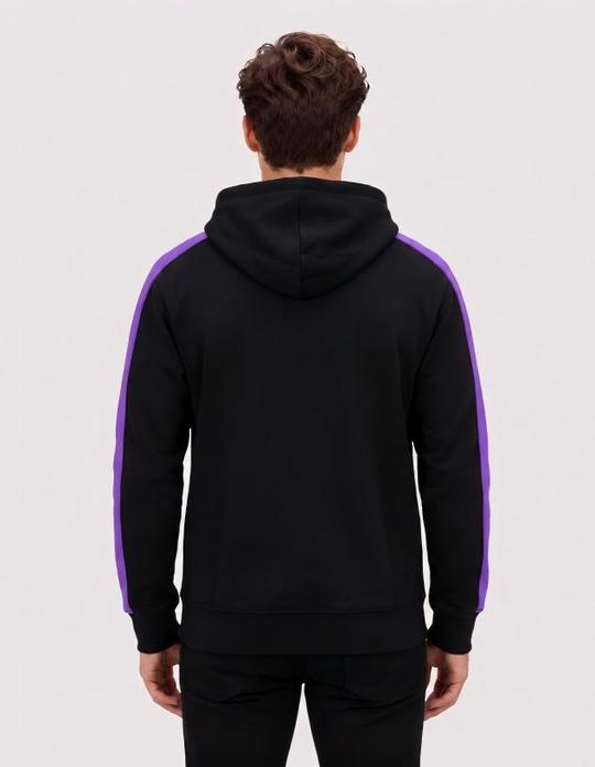 Be Seen Adults Three Toned Hoodie With Contrast (BSHD11)