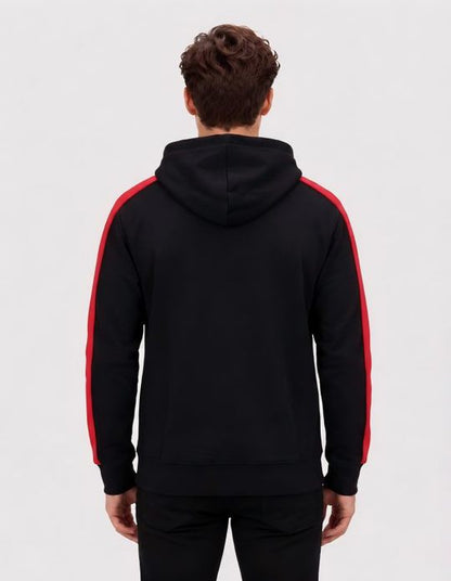 Be Seen Adults Three Toned Hoodie With Contrast (BSHD11)