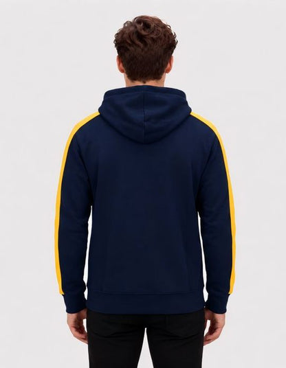 Be Seen Adults Three Toned Hoodie With Contrast (BSHD11)