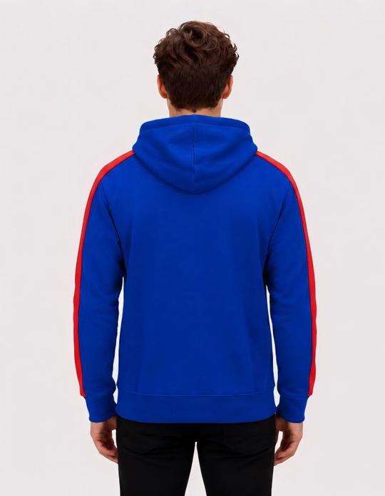 Be Seen Adults Three Toned Hoodie With Contrast (BSHD11)