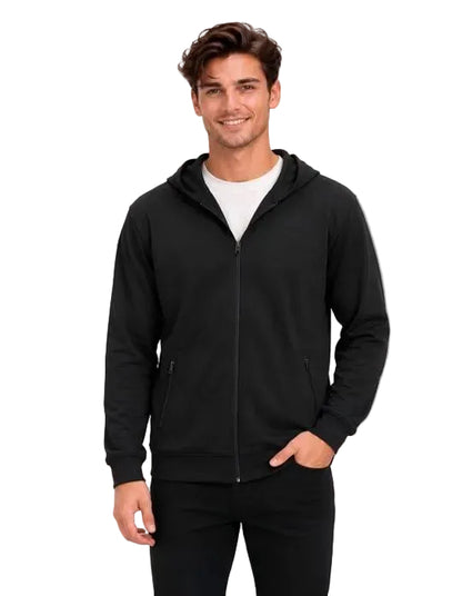 Be Seen Unisex Ultra Light Zip Hooded Hoodie (BSHD21)