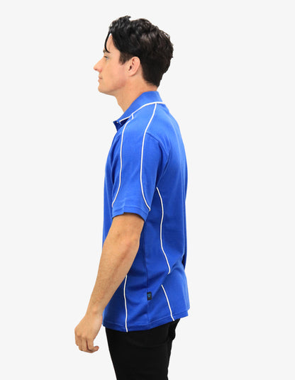 Be Seen Men's Polo Shirt With Contrast Piping (BSP09)