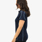 Be Seen Ladies Polo Shirt With Contrast Piping (BSP09L)