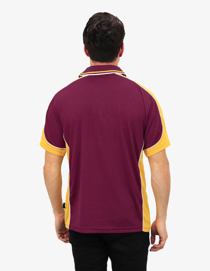 Be Seen Men's Polo Shirt With Striped Collar 2nd( 6 Color ) (BSP15)