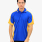 Be Seen Men's Polo Shirt With Striped Collar  6th( 7 Color ) (BSP15)