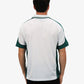 Be Seen Men's Polo Shirt With Striped Collar 7th( 9 Color All White ) (BSP15)