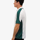 Be Seen Men's Polo Shirt With Striped Collar 7th( 9 Color All White ) (BSP15)