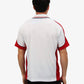 Be Seen Men's Polo Shirt With Striped Collar 7th( 9 Color All White ) (BSP15)