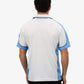 Be Seen Men's Polo Shirt With Striped Collar 7th( 9 Color All White ) (BSP15)