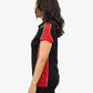 Be Seen Ladies Polo Shirt With Striped Collar 1st( 12 Color ) (BSP15L)