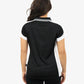 Be Seen Ladies Polo Shirt With Striped Collar 1st( 12 Color ) (BSP15L)