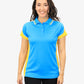 Be Seen Ladies Polo Shirt With Striped Collar 1st( 12 Color ) (BSP15L)