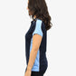 Be Seen Ladies Polo Shirt With Striped Collar 1st( 12 Color ) (BSP15L)