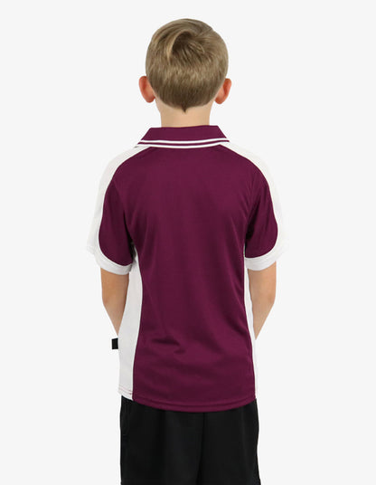 Be Seen Kids Polo Shirt With Striped Collar 2nd( 10 Color ) (BSP16K)