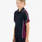 Be Seen Kids Polo Shirt With Striped Collar 3rd( 7 Navy Color ) (BSP16K)