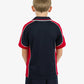 Be Seen Kids Polo Shirt With Striped Collar 3rd( 7 Navy Color ) (BSP16K)