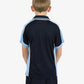 Be Seen Kids Polo Shirt With Striped Collar 3rd( 7 Navy Color ) (BSP16K)