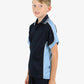 Be Seen Kids Polo Shirt With Striped Collar 3rd( 7 Navy Color ) (BSP16K)