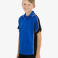 Be Seen Kids Polo Shirt With Striped Collar 4th(10 Color ) (BSP16K)