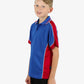 Be Seen Kids Polo Shirt With Striped Collar 4th(10 Color ) (BSP16K)