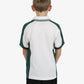 Be Seen Kids Polo Shirt With Striped Collar 5th( 9 White Color ) (BSP16K)