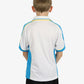 Be Seen Kids Polo Shirt With Striped Collar 5th( 9 White Color ) (BSP16K)
