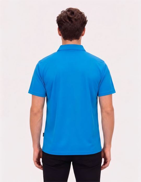 Be Seen Adults Polo Shirt With Contrast Side And Shoulder Panel (BSP2014)
