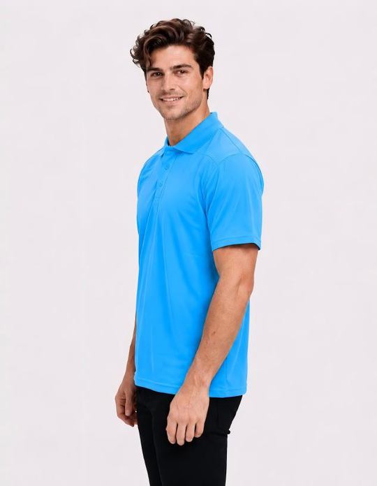 Be Seen Adults Polo Shirt With Contrast Side And Shoulder Panel (BSP2014)