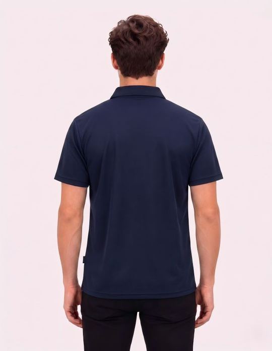 Be Seen Adults Polo Shirt With Contrast Side And Shoulder Panel (BSP2014)