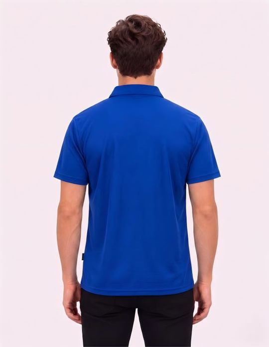 Be Seen Adults Polo Shirt With Contrast Side And Shoulder Panel (BSP2014)