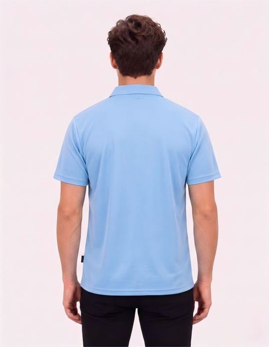 Be Seen Adults Polo Shirt With Contrast Side And Shoulder Panel (BSP2014)