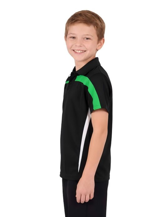 Be Seen Kids Micromesh Polo Shirt (BSP2014K)