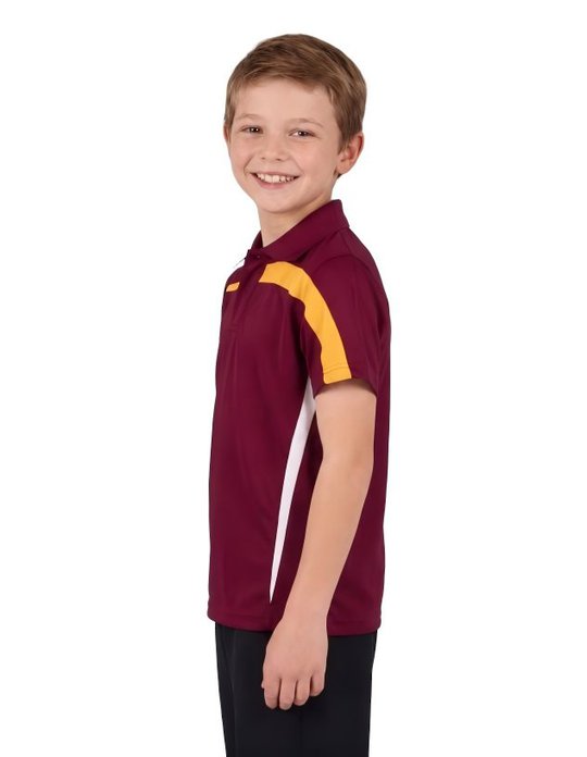 Be Seen Kids Micromesh Polo Shirt (BSP2014K)