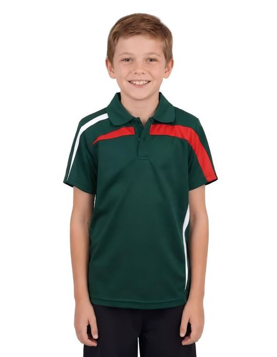 Be Seen Kids Micromesh Polo Shirt (BSP2014K)
