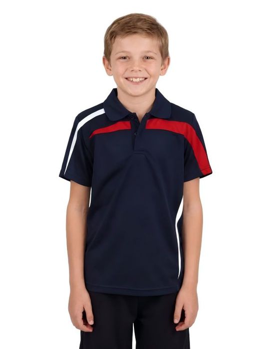 Be Seen Kids Micromesh Polo Shirt (BSP2014K)