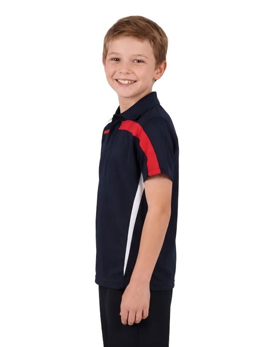 Be Seen Kids Micromesh Polo Shirt (BSP2014K)