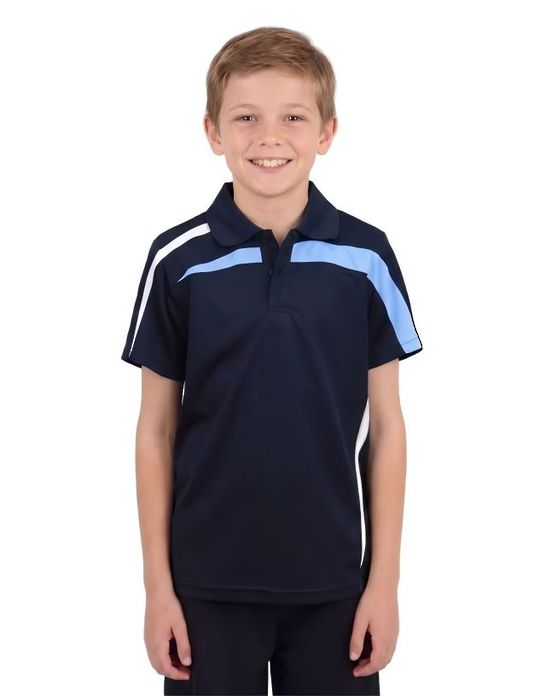 Be Seen Kids Micromesh Polo Shirt (BSP2014K)