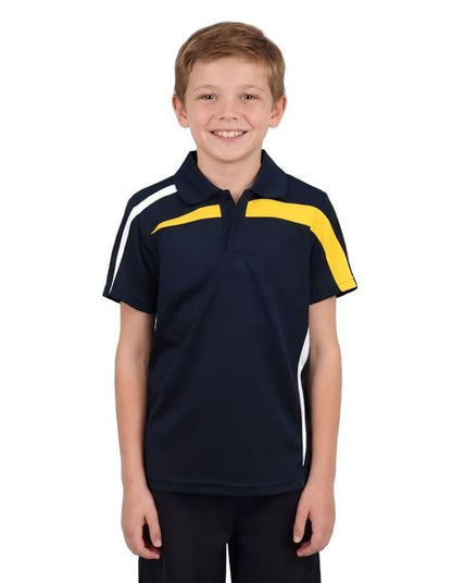 Be Seen Kids Micromesh Polo Shirt (BSP2014K)