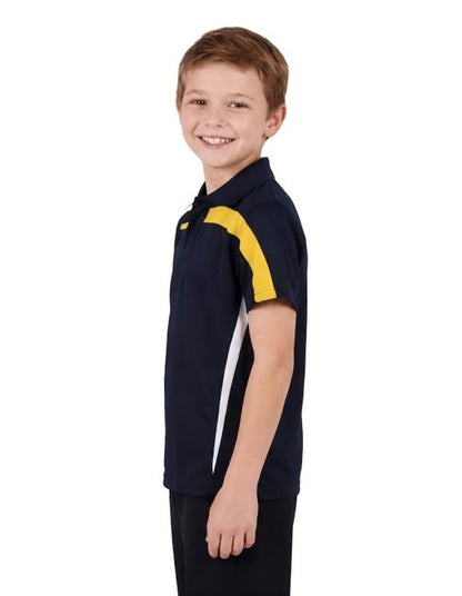 Be Seen Kids Micromesh Polo Shirt (BSP2014K)