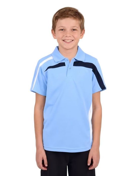Be Seen Kids Micromesh Polo Shirt (BSP2014K)