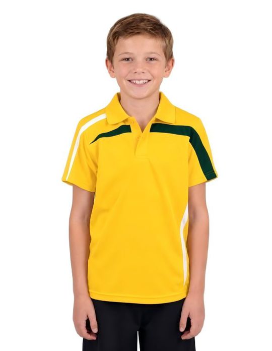 Be Seen Kids Micromesh Polo Shirt (BSP2014K)